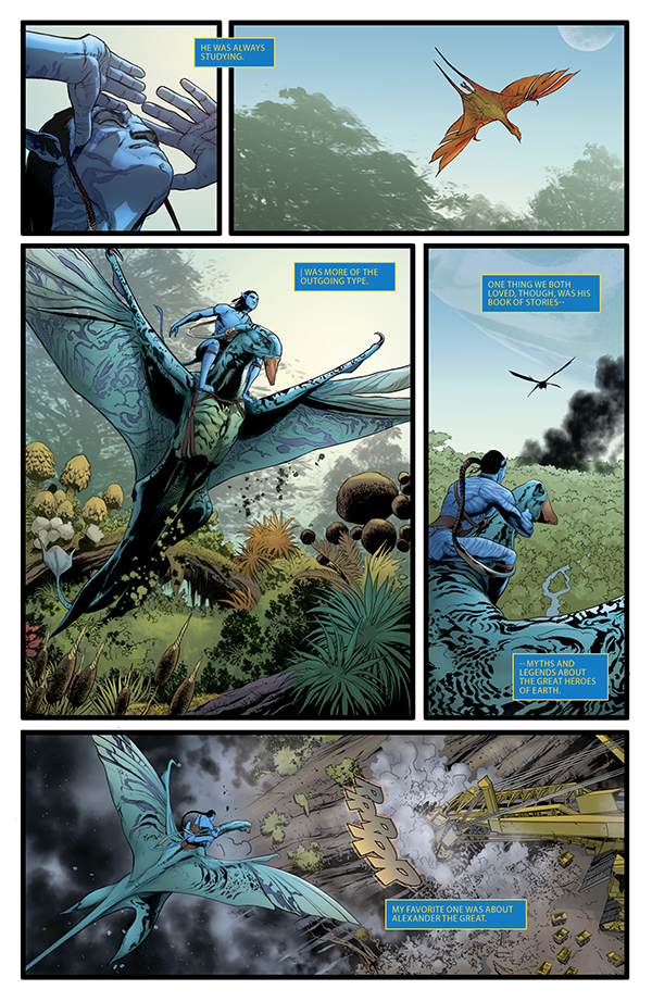 Free Comic Book Day 2017: James Cameron's Avatar/ Briggs Land