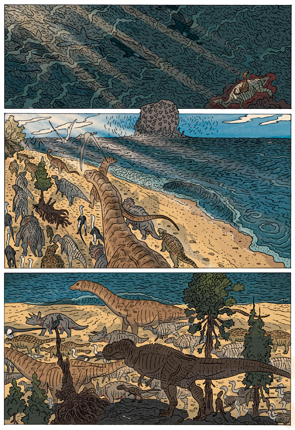 Age of Reptiles The Journey 4 Profile Dark Horse Comics