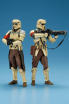 Star Wars Rogue One Scarif Stormtrooper Artfx+ Statue 2-pack