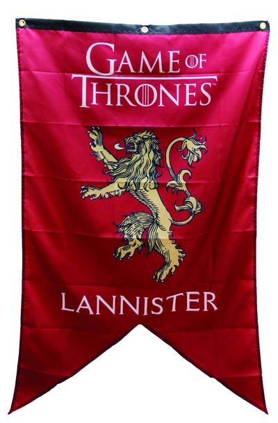 Game Of Thrones Lannister Banner