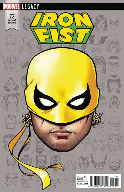 Iron Fist #73 (McKone Legacy Headshot Variant Cover Edition)