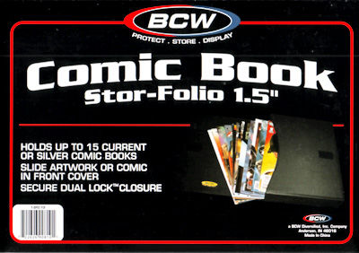 BCW 1.5 inch Stor-Folio Comic Book Storage