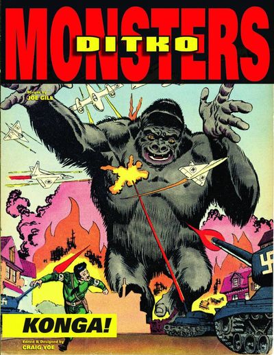 Steve Ditko Monsters HC Vol. 02 Konga