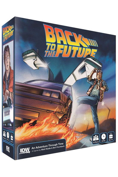 Back To The Future Adv Through Time Board Game