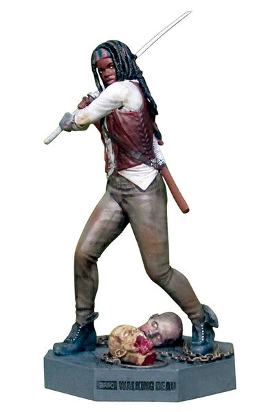 Walking Dead Figure Coll Mag #3 Michonne