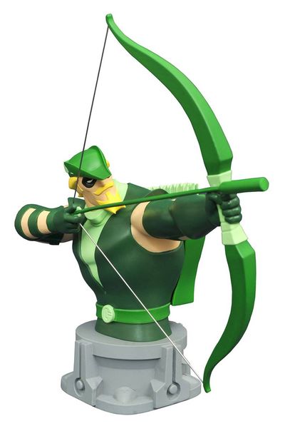 Justice League Animated Series Green Arrow Bust