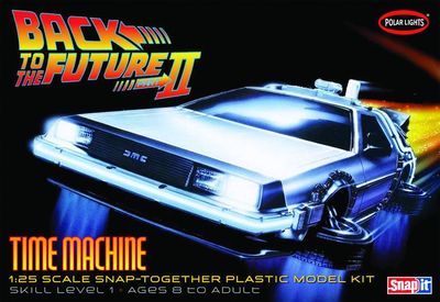Back To the Future 2 Time Machine 1/25 Scale Model Kit