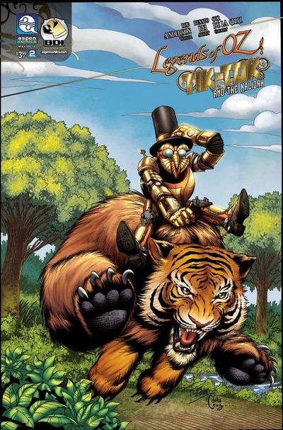 Legends Of Oz Tik Tok And Kalidah #2 (of 3) (Cover A - Rei)