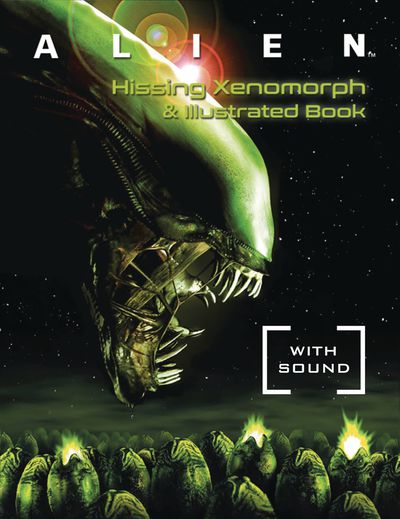 Alien Hissing Xenomorph & Illus Book Kit W Sound