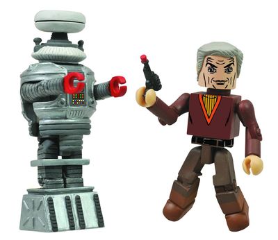 Lost In Space Dr Smith & B9 Minimate 2-pk