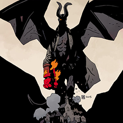 The finale of Hellboy in Hell