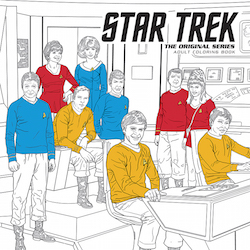 SDCC 2016: Dark Horse Adds ''Star Trek'' to Adult Coloring Book Program