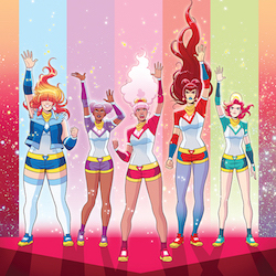 ECCC 2017: The Zodiac Starforce Girls Are Back!
