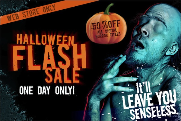 BOO!Halloween Flash Sale, Horror Samplers, Nerdist Haiku Contest and more!