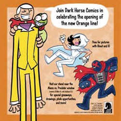 Catch a Ride on the Orange Line with Dark Horse Comics!