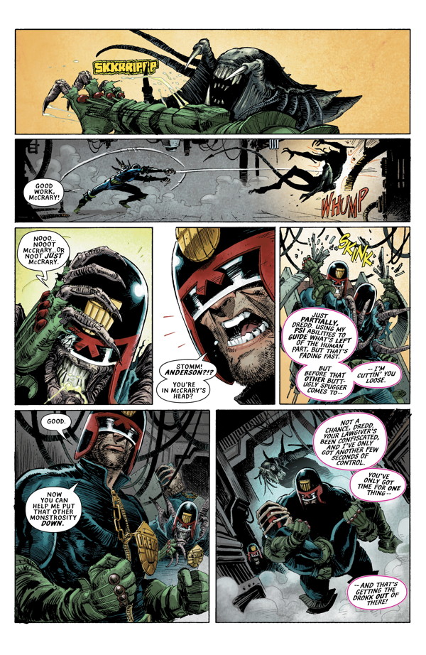 Dark Horse Comics on X: Predator vs. Judge Dredd vs. Aliens