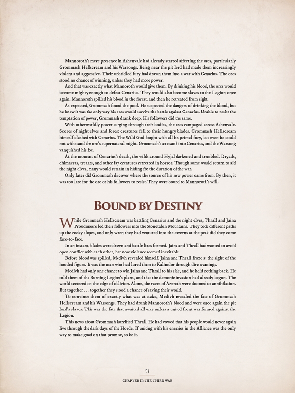 warcraft chronicle volume 3 bookreader