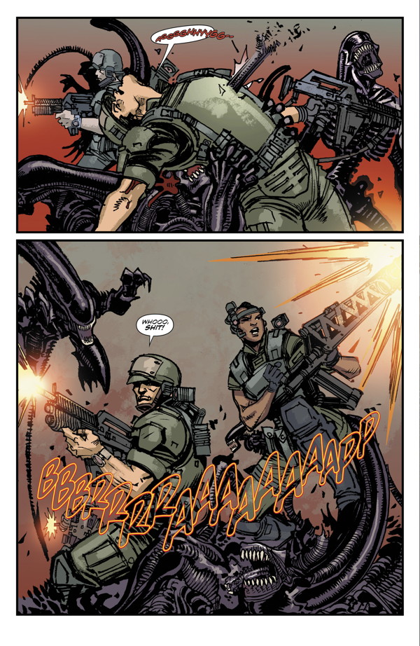 Aliens: Life and Death #3 :: Profile :: Dark Horse Comics