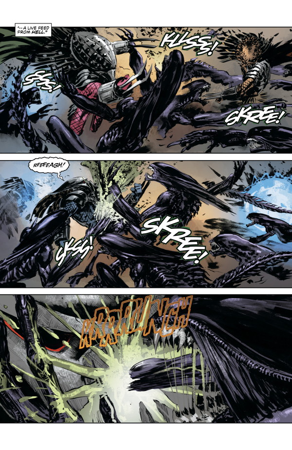 Aliens vs. Predator: Three World War #3 :: Profile :: Dark Horse Comics