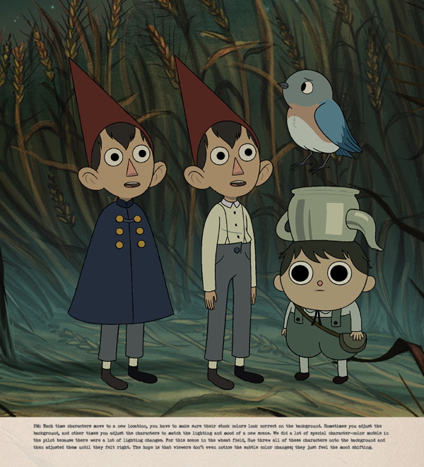 over the garden wall concept art