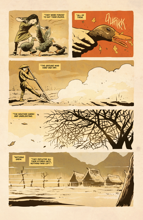 Hungry Ghosts 4 Profile Dark Horse Comics