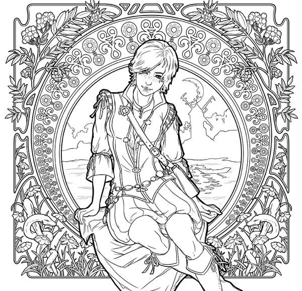 Download The Witcher Adult Coloring Book TPB :: Profile :: Dark ...