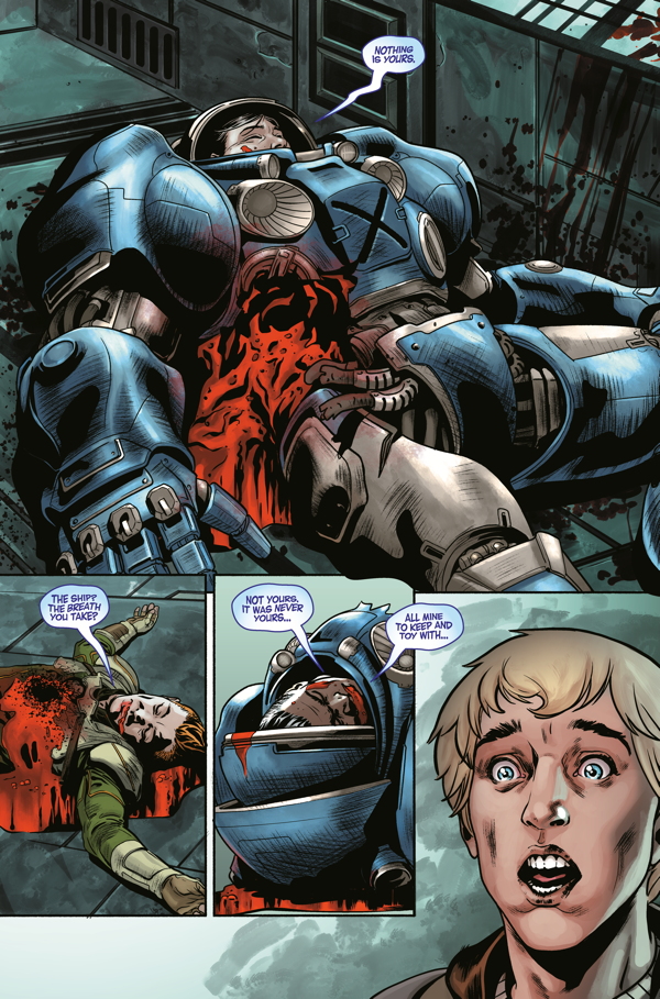 StarCraft Scavengers 4 Profile Dark Horse Comics