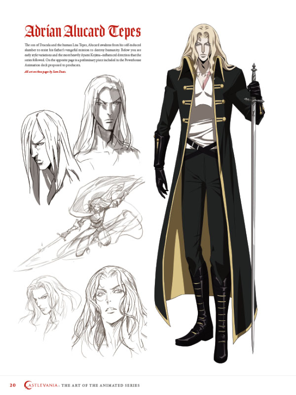Castlevania: The Art of the Animated Series HC :: Profile :: Dark Horse ...
