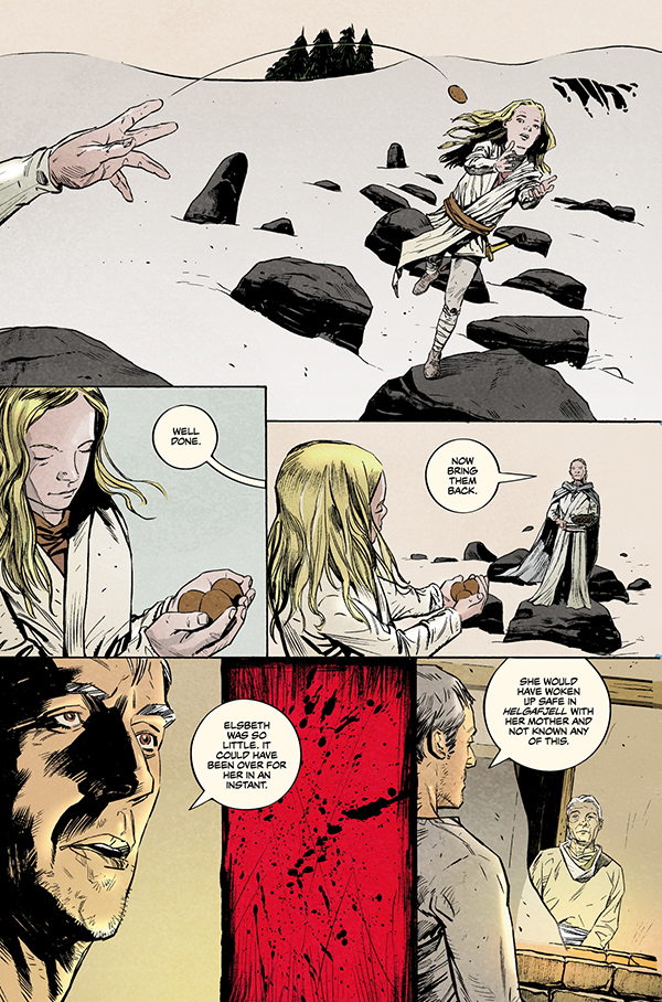 Sword Daughter 5 Profile Dark Horse Comics