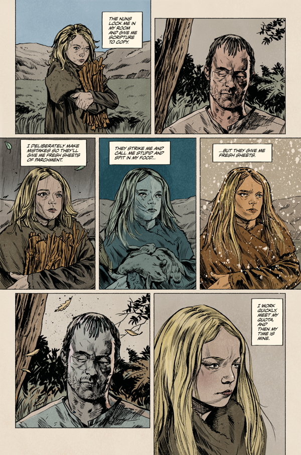 Sword Daughter 1 Profile Dark Horse Comics