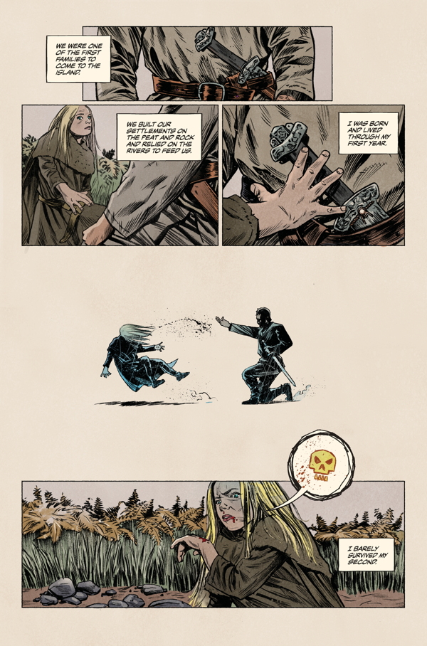 Sword Daughter 1 Profile Dark Horse Comics