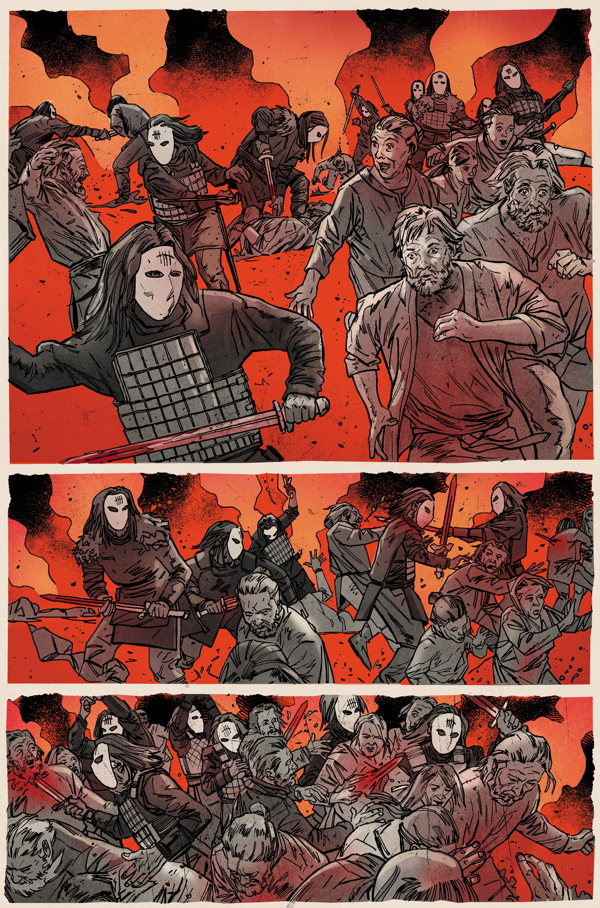 Sword Daughter 1 Profile Dark Horse Comics