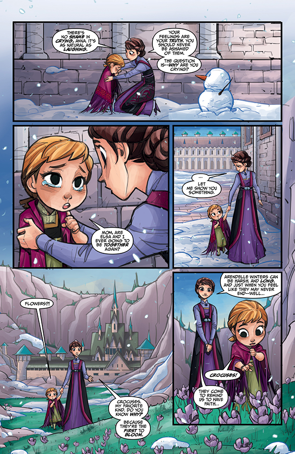 Disney Frozen: True Treasure #3 (Tommaso Renieri Variant Cover