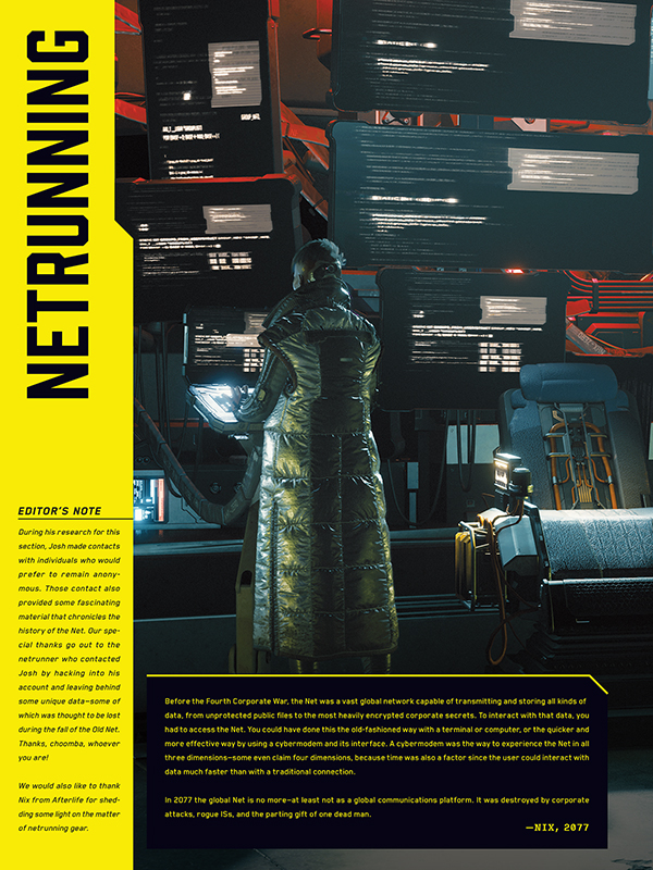 The World of Cyberpunk 2077