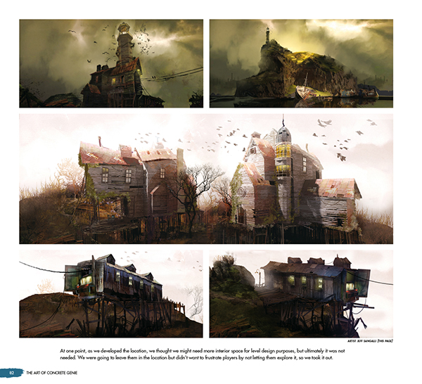 The Art of Concrete Genie HC Profile Dark Horse Comics