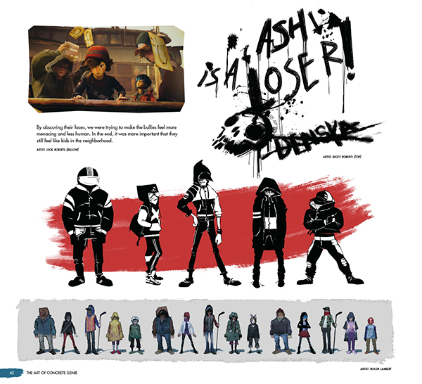 The Art of Concrete Genie HC Profile Dark Horse Comics