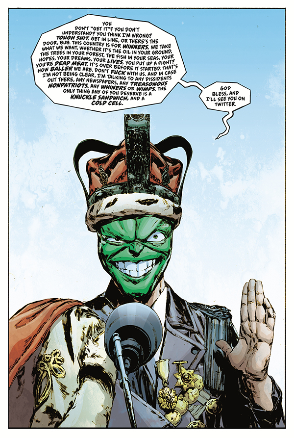 The Mask: the Mask #4 (Duncan Fegredo Variant Cover) :: Profile :: Dark Horse Comics