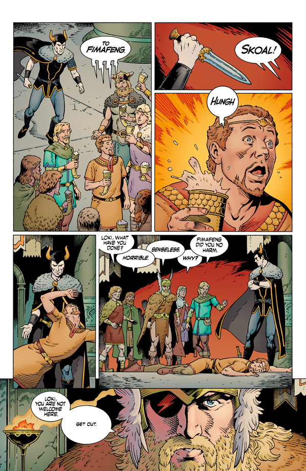 Norrse Mythology II #6 Loki and the Goat - DC Comics News