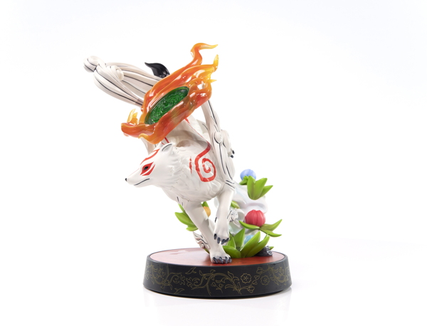 okami amaterasu pvc painted statue