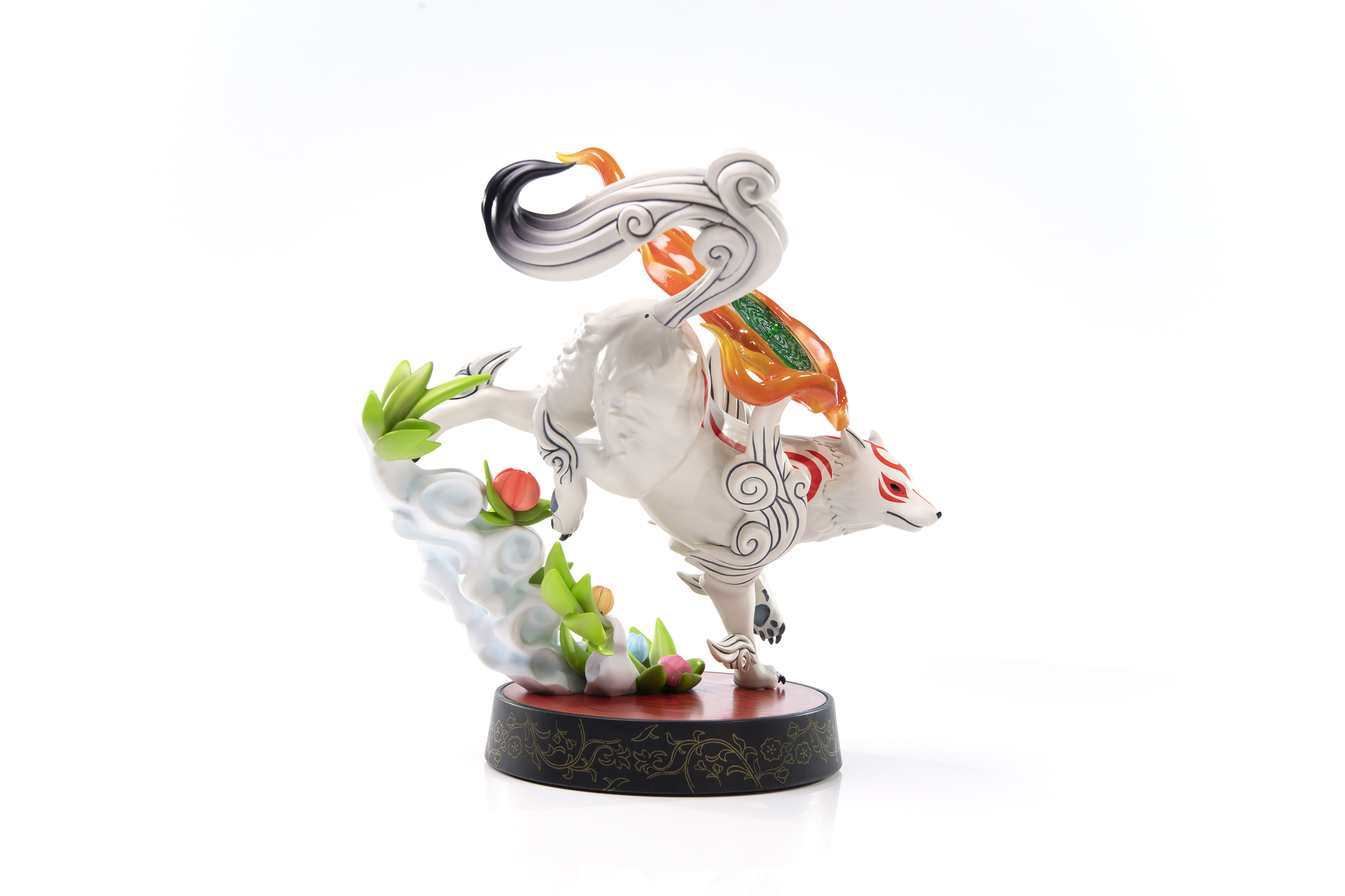 okami amaterasu pvc painted statue