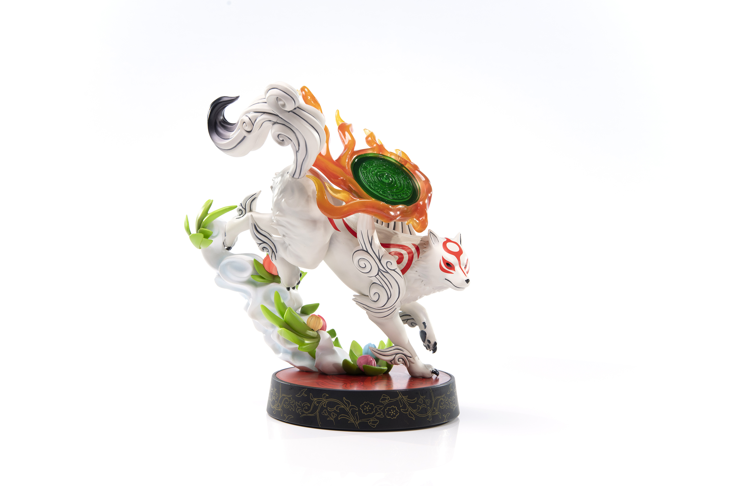 okami amaterasu pvc painted statue