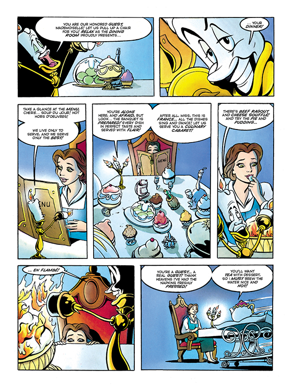 Disney Beauty and the Beast: The Story of the Movie in Comics HC :: Profile  :: Dark Horse Comics