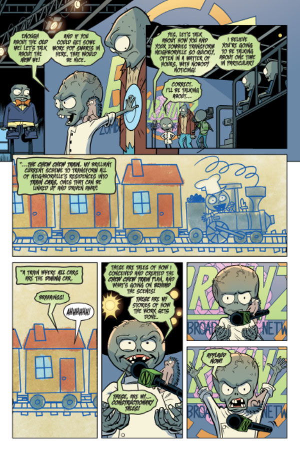 Plants vs. Zombies Volume 18: Constructionary Tales by Paul Tobin