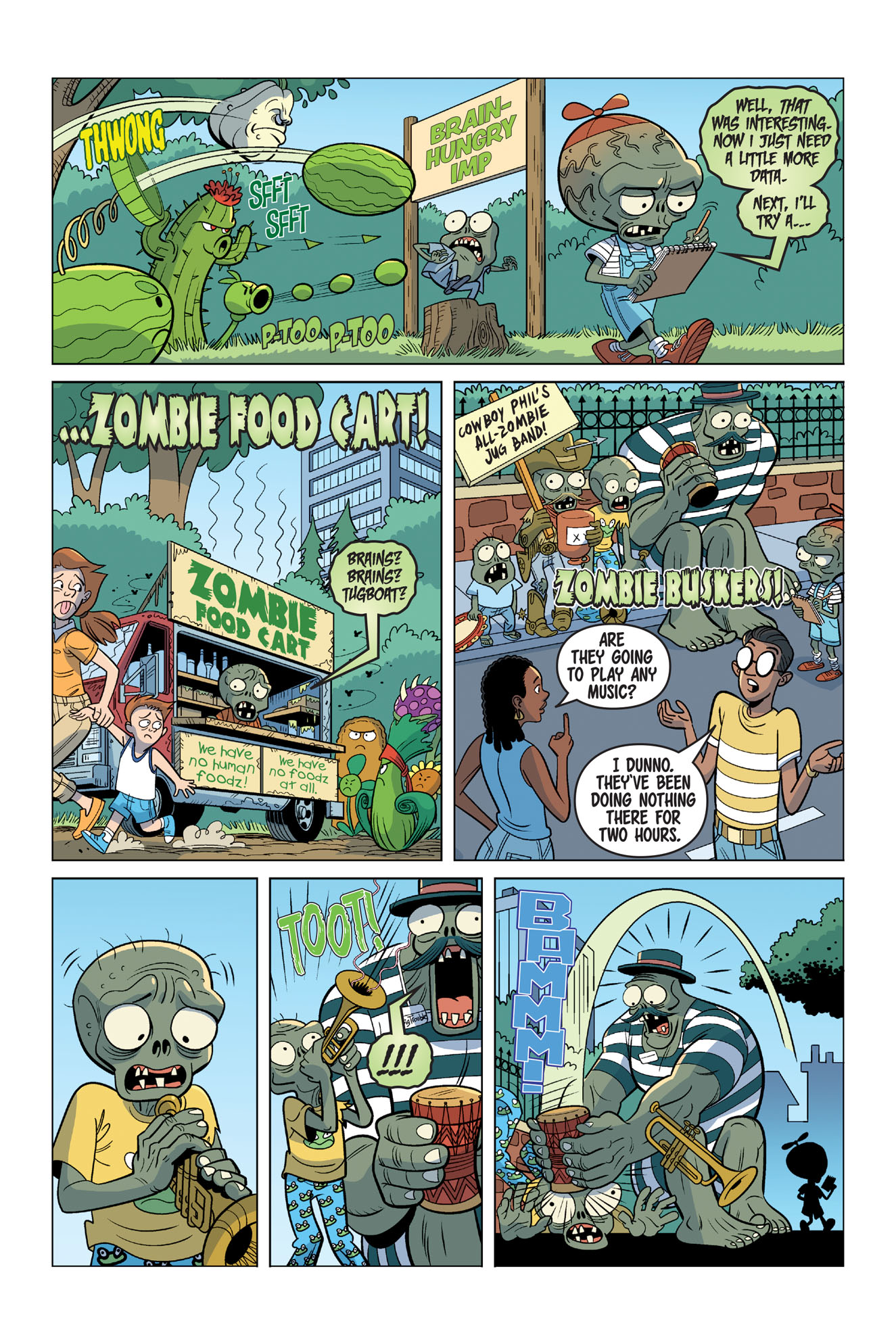 Review- 'Plants Vs. Zombies Zomnibus Volume 2' - GeekDad