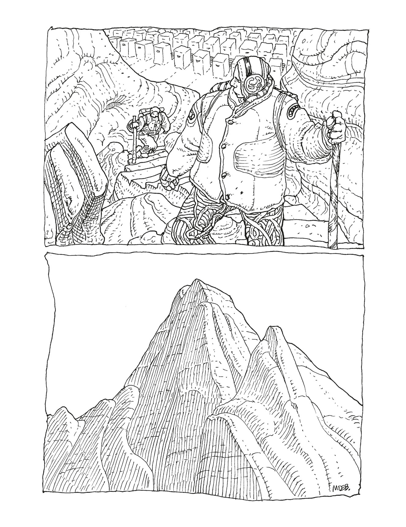 Le Major (The Major) - Expanded Edition by Moebius