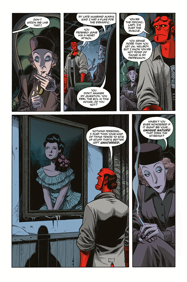 Hellboy and the B.P.R.D.: The Secret of Chesbro House #1 :: Profile ...