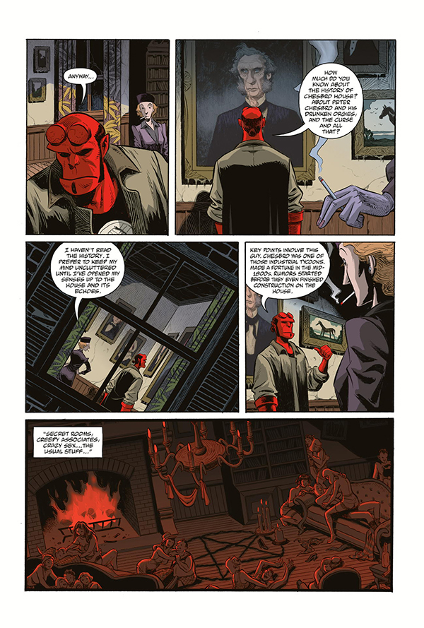 Hellboy And The B.P.R.D.: The Secret Of Chesbro House #1 :: Profile ...