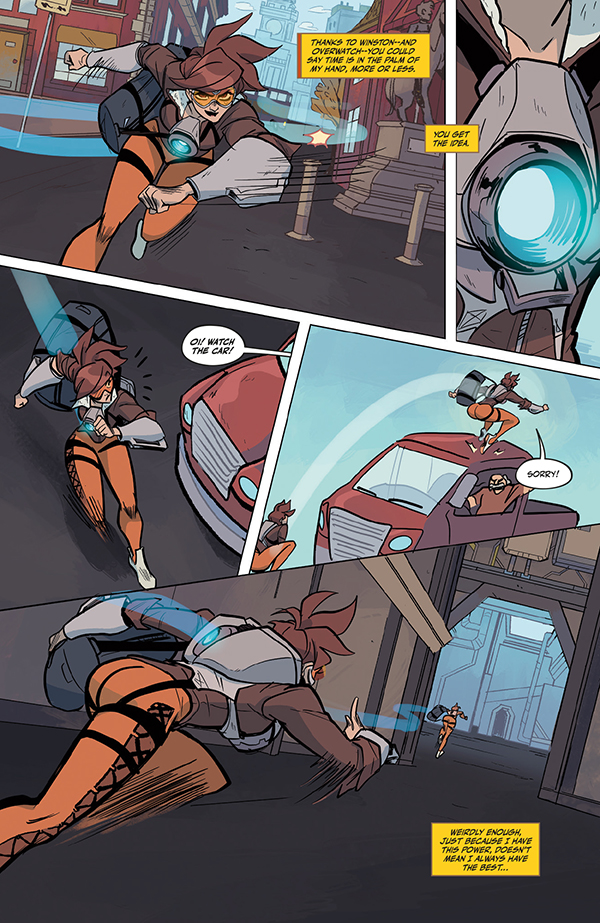 Overwatch: Tracer — London Calling #1 First Look Brings the Blizzard Game  to Dark Horse (Exclusive)