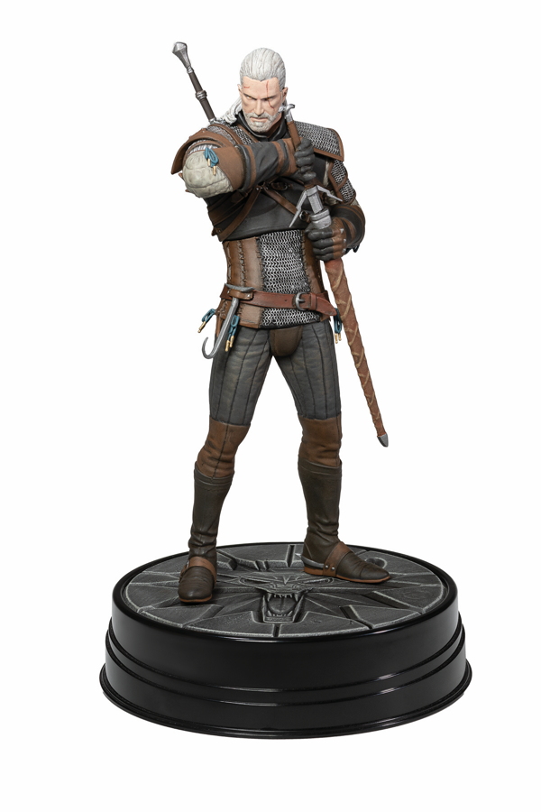 the witcher wild hunt statue