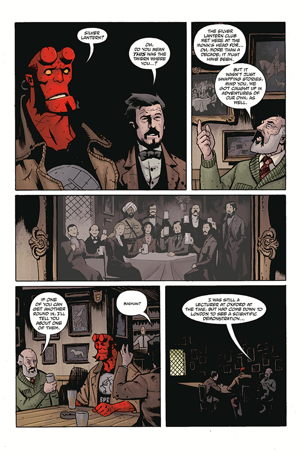 Hellboy: The Silver Lantern Club #1 :: Profile :: Dark Horse Comics